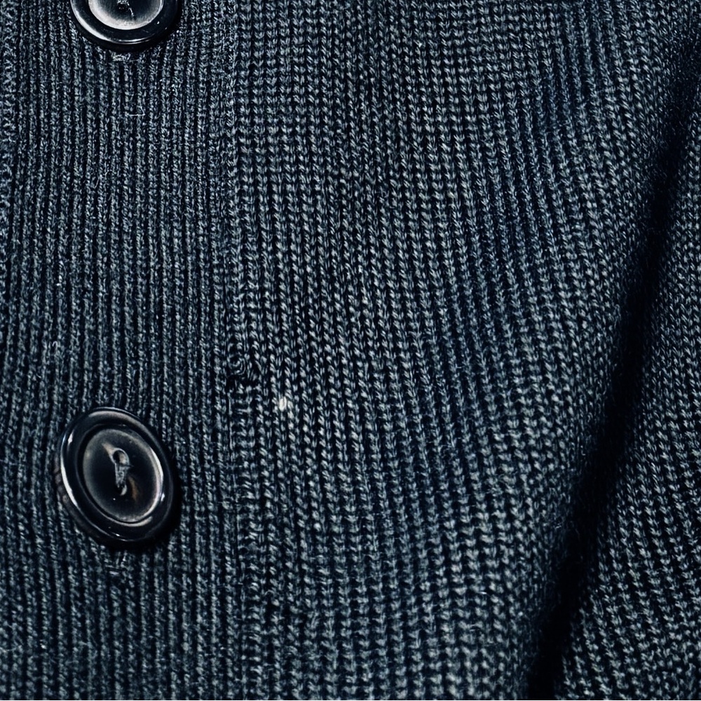 Holloway Black Knit Cardigan with W Patch - Picture 6 of 6